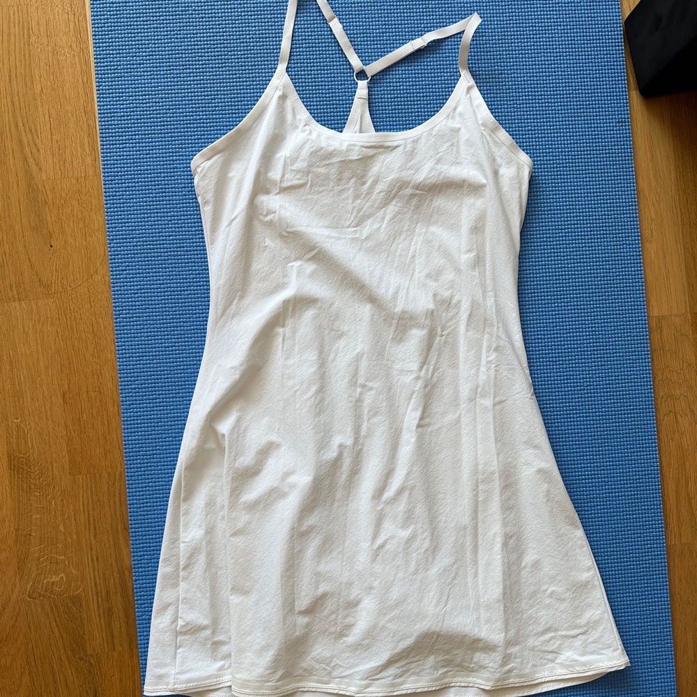 Outdoor voices size S white exercise dress brand new!